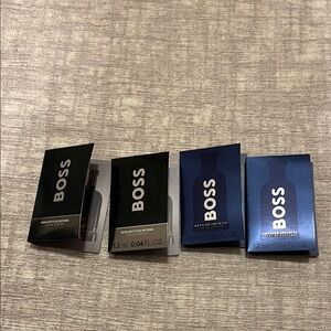 Boss Men's Fragrance Sample Set - Black and Blue